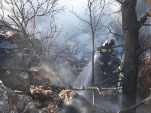 BURA KAO GORIVO - Gorila trava i nisko raslinje u ulici Križine