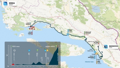 Sutra kreće etapa Trogir-Okrug-Podstrana -Makarska rivijera