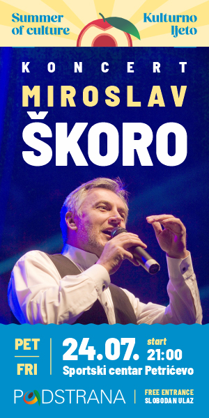 Kulturno ljeto - Večeras koncert Miroslava Škore