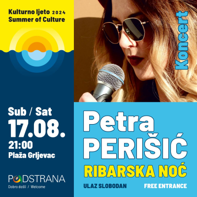 Kulturno ljeto - Večeras ribarska noć na plaži u Grljevcu