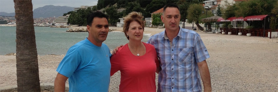 Pozitivan duh kampanje: Ruža Tomašić u Podstrani