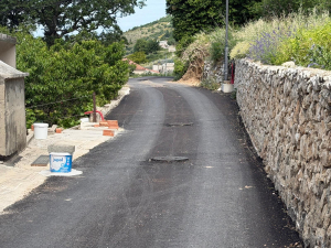 Gornja Podstrana: Dovršena nova faza radova u ulici Don Petra Cara, uskoro i nova javna rasvjeta cijelom dionicom
