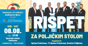 Kulturno ljeto - Koncert klape Rišpet