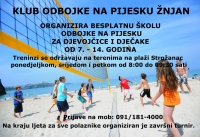 Besplatna škola odbojke u Podstrani