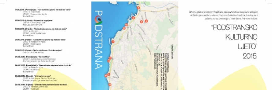 Podstransko kulturno ljeto – 24.07.-25.07.2015.