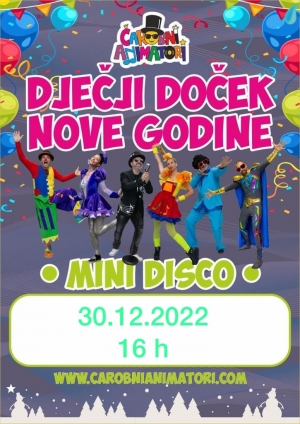 Sutra na Petrićevu doček Nove godine za djecu