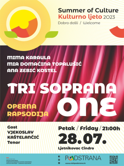 KULTURNO LJETO - Operna rapsodija "tri soprana"
