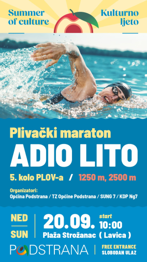 Kulturno ljeto - Plivački maraton ADIO LITO