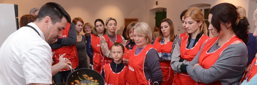 Škola kuhanja pod vodstvom Stephana Macchija i gastro partnerom "RIBOLA d.o.o"