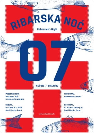 Ribarska noć ovu subotu u Sv. Martinu - Red ribe pa red nogometa, pa opet ribe i na kraju zdravica za pobjedu Hrvatske