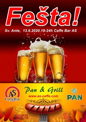 Fešta u Podstrani – proslava dana Sv. Ante na platou As Caffe bara