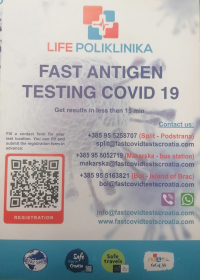 Covid 19 - Punkt za brzo antigensko testiranje