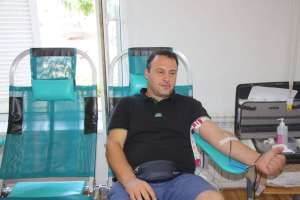 Vatrogasac Miro Tadin: Nastojat ću pomagati i darivati krv sve dok me zdravlje nastavi služiti