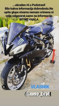U Podstrani ukraden motor - nagrada za informaciju